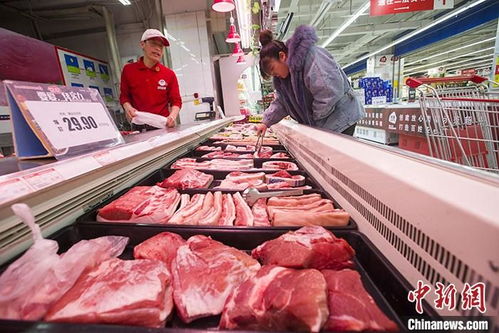 上周豬肉批發價格微降，食用農產品市場趨穩